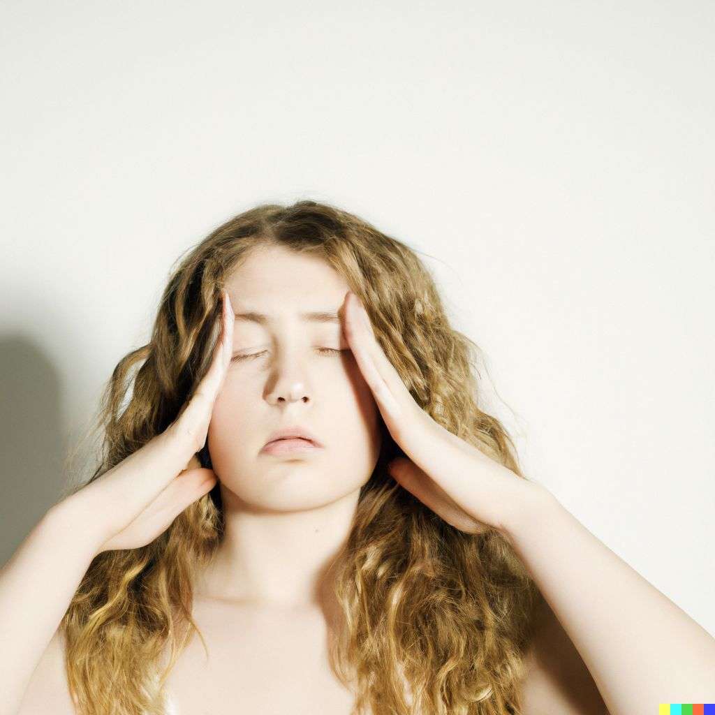 a representation of anxiety, photograph taken by Terry Richardson